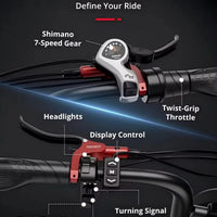 HKM-7656659 Adult: 2000W Motor, 20 MPH Top Speed, 48V System and 48V 18.0Ah Battery Electric Bicycle for Daily Commuting