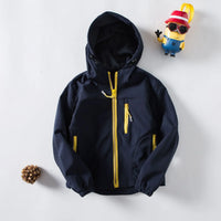 HKM-735891 OEM Factory Customization Personalized Soft Shell Bomber Jacket for Kids for Autumn Season