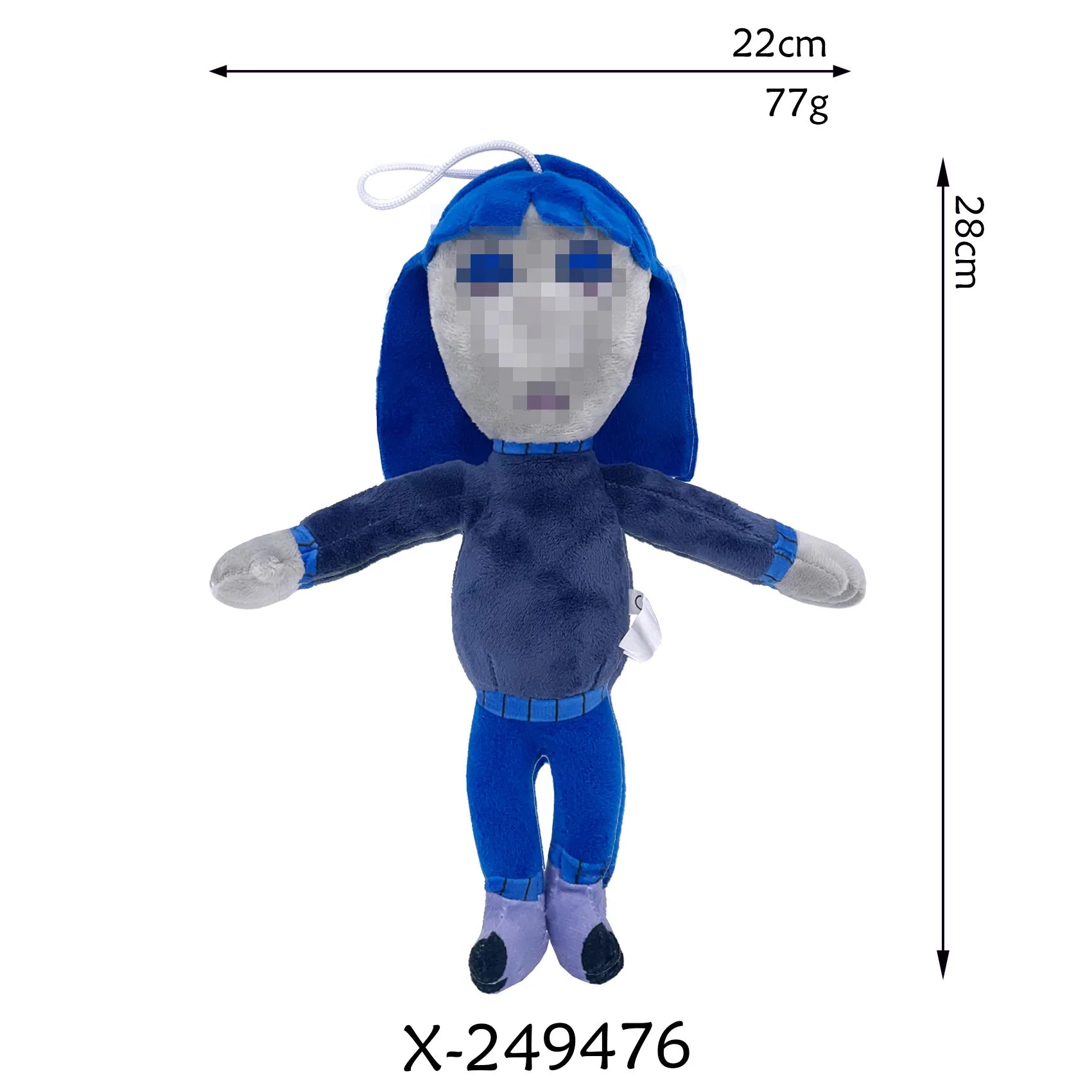 KTX-557459 Plush Stuffed Animal Claw Machine Doll - Cute and Soft Toy for All Ages