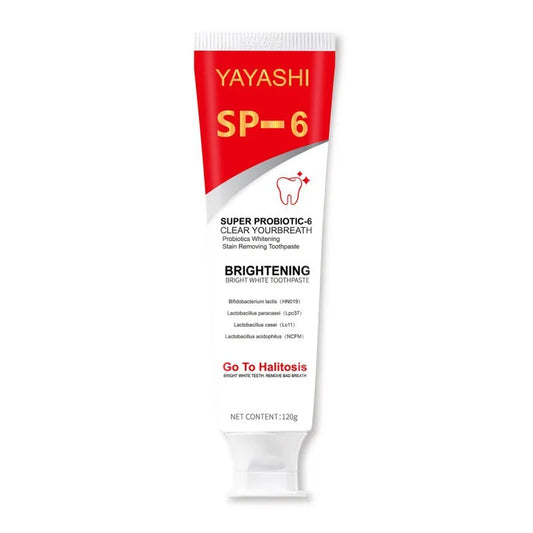HKM-864595 Probiotic Whitening Toothpaste for Brightening, Gum Protection, and Fresh Breath