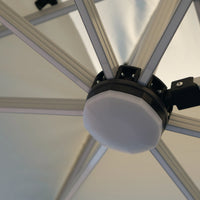 3x3m New Design Outdoor Sun LED Light Aluminum Frame Roman Umbrella for Patio & Garden Shading Outdoor Furniture by WEISEN