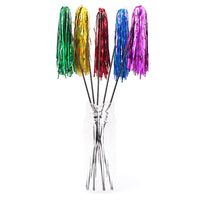 HKM-177811 Colorful Ribbon Cat Teaser Wand Toy for Engaging Feline Playtime