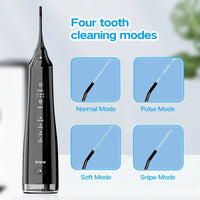 HKM-225043 Rechargeable Portable Water Flosser with 3 Cleaning Modes for Travel and Oral Care