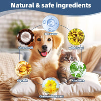 HKM-699795 Pet Care Ear Cleaning Finger Wipes with Custom Pearl Pattern Design for Dogs and Cats