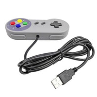 HKM-412691 SNES Classic USB Game Controller for Windows PC and Mac – Retro Gamepad for Nostalgic Gaming Experience