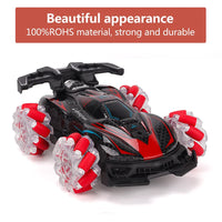 HKM-869395 4WD 2.4G Remote Control Drift Car with Gesture Sensing, High-Speed Features, Smoke, Music & Lights