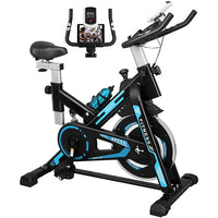 HKM-649427 Professional Stationary Spinning Exercise Bike with Adjustable Resistance and Ergonomic Design