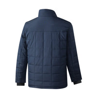 HKM-341523 Men's Cotton Jacket New Cross-Border Plus Size With Thick Fleece and Warm Stand-Up Collar