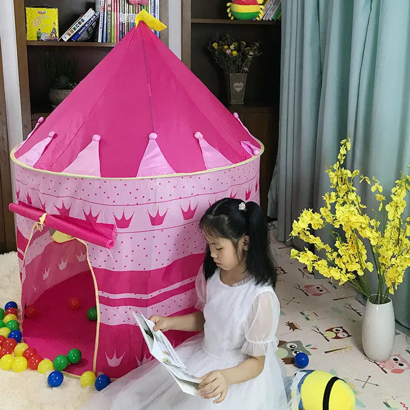 KTX-003539 Kids Indoor and Outdoor Princess Play Tent – Fun and Imaginative Toy House for Children