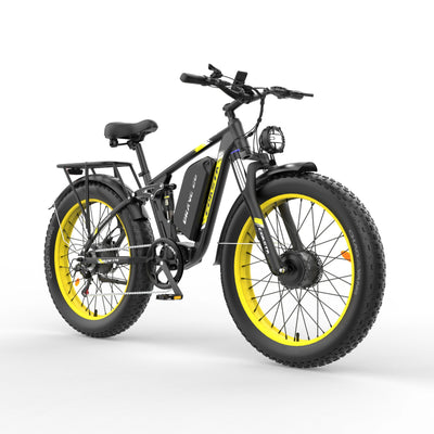 Mid Drive 6000W Rear Hub Motor 52V 25Ah 26 Inch Electric Mountain Fatbike for Adults