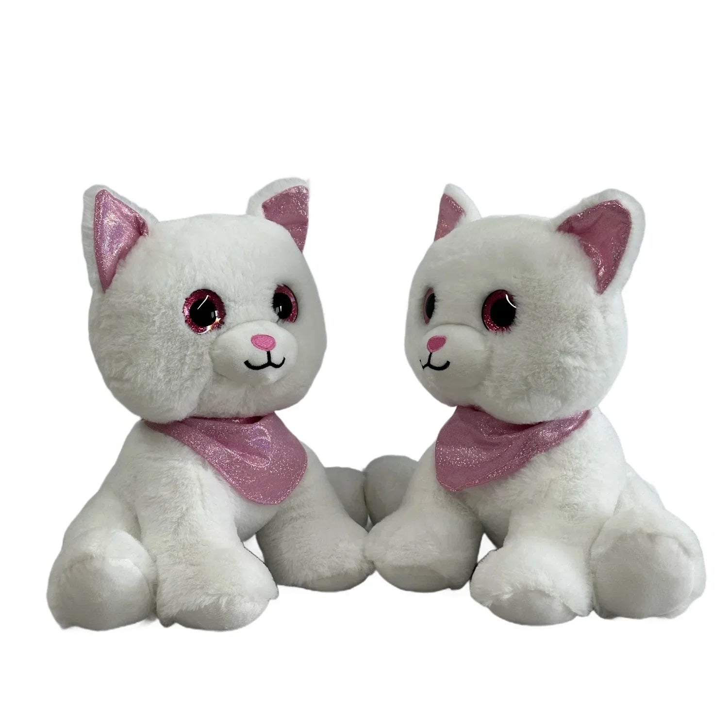 KTX-456851 Interactive Plush Stuffed Animal Cat Toy for Girls and Kids