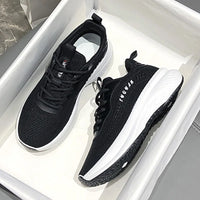HKM-917843 K2509 Fashion Women Lace-up Front Walking Sneakers Shoes Comfortable Sport Outdoor Running Shoes