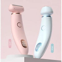 HKM-947091 Cordless Rechargeable Electric Shaver for Women – Painless Hair Removal for Face and Legs