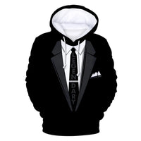 HKM-850003 Sweatshirt Long Sleeves Hoodie 3D Printed Casual Hooded Sweatshirt OEM Custom logo Clothing