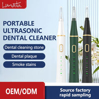 HKM-519955 Ultrasonic Tooth Cleaner Electric Plaque and Tartar Remover Teeth Whitening Kit