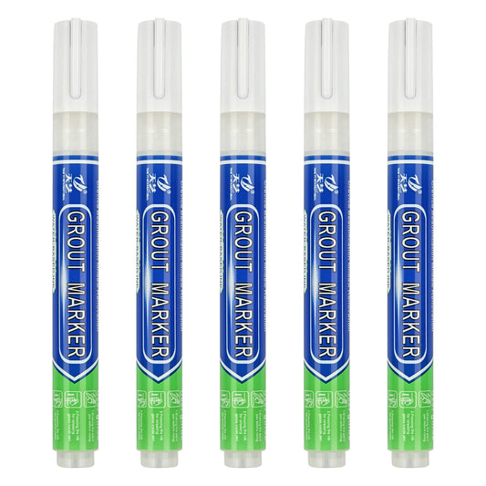 KTX-328915 Non-Toxic Water-Based Grout Marker Pen for Tile Repair in 12 Colours