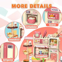HKM-261459 Interactive Kitchen Play Set for Kids - Customized Role Play Cooking Toy for Ages 2-13