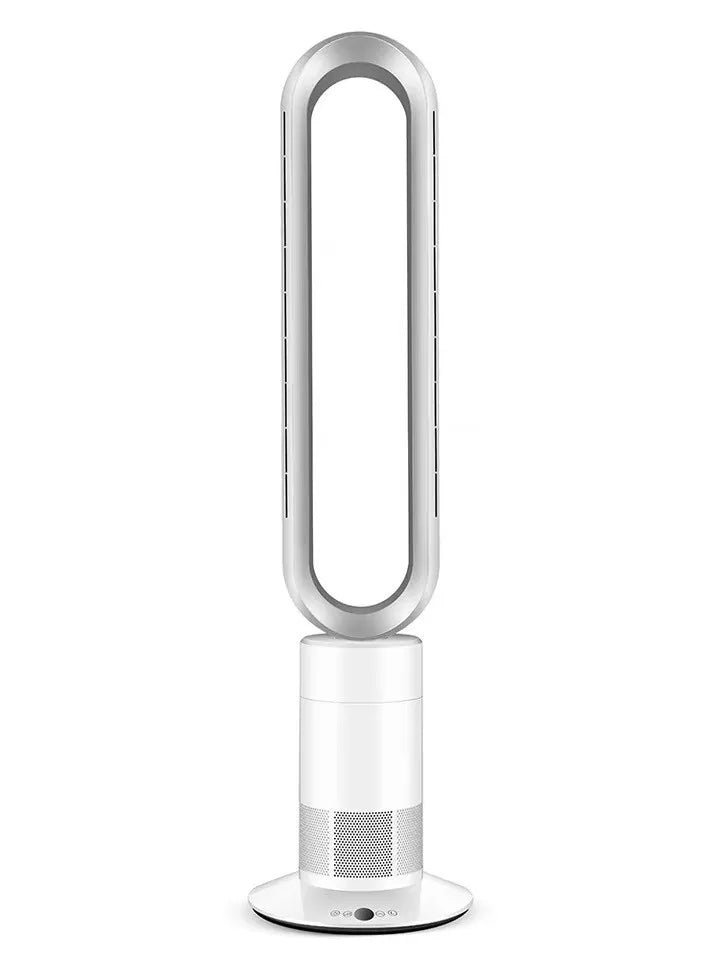 KTX-082323 Electric Bladeless Oscillating Tower Fan with Natural Wind Circulation for Home Use