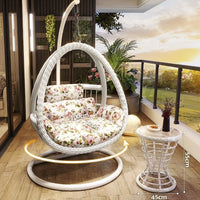 Modern Design Indoor Outdoor Rocking Swing Bird's Nest Balcony Hammock Chair 2-Seater Outdoor Furniture Hanging Basket Swing