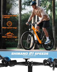 HKM-7263315 Adult: 750W Motor, 20 MPH Top Speed, 48V System and 48V 10.4Ah Battery Electric Bicycle for Daily Commuting