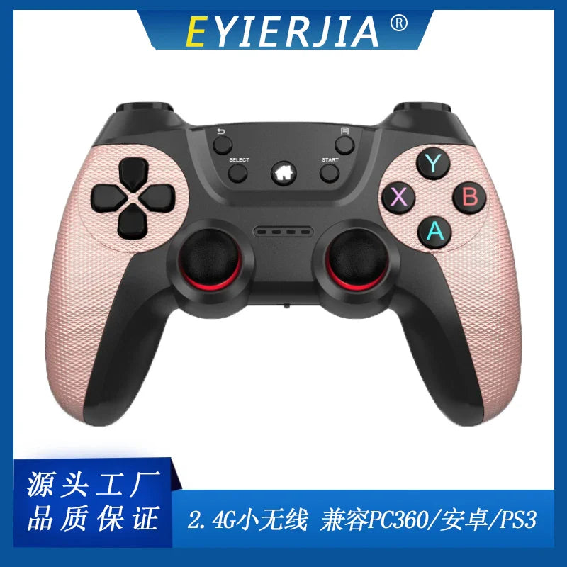 HKM-117779 2.4GHz Wireless Gamepad Controller for Android Devices, Smart TVs, PC, and PS3