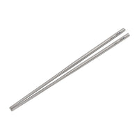 Custom Logo Reusable Metal Pure Titanium Solid Eco-Friendly Printed Personalized Chopsticks Cutlery Outdoor Travel Camping