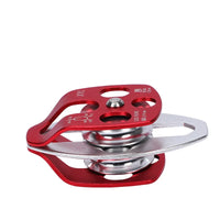 HKM-912723 Aluminium Double Pulley for Climbing and Lifting in Outdoor Activities