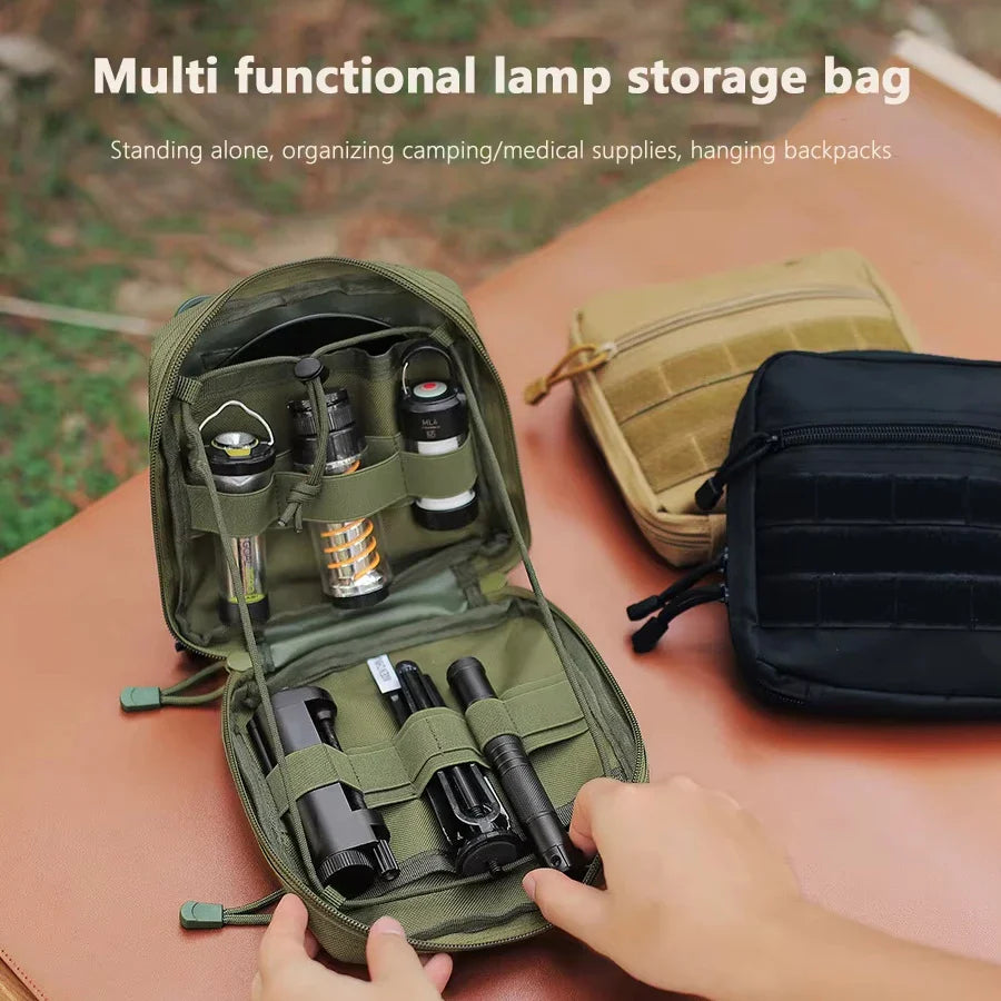 HKM-600851 Portable Multifunctional Storage Bag for Outdoor Camping and Hiking – Adjustable Oxford Sports Bag