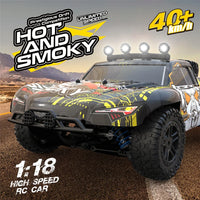 HKM-643475 1:18 Waterproof Electric 4X4 Remote Control Racing Buggy with Lights and 80m Range