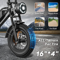 HKM-3658963 Adult Electric Bicycle Powered by 750W Motor, 20 MPH Top Speed, 48V System and 48V 15.0Ah Battery for Daily Commuting