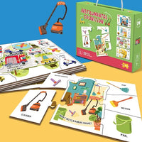 HKM-741779 3D Jigsaw Puzzle Music Box DIY Educational Toy for Children, Cognitive Development