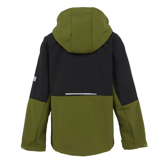 KTX-244371 Waterproof Kids Softshell Jacket for Boys Comfortable Nylon Winter Autumn