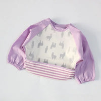 HKM-785619 Baby Bibs with PU Fabric Silicon Soft Mommy Loving Infants & Toddlers for Feeding Waterproof Warm Washable