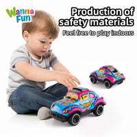 HKM-803859 27MHZ 1/20 Scale Mini Off-Road RC Truck with Luminous Features and 4-Wheel Drive