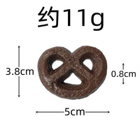 KI liangpeng simulated food, cookies, PVC cookie models, personalized decorative items, Daoying student small gift