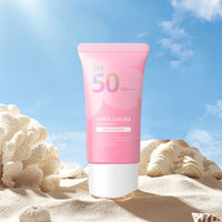 HKM-948243 Sakura Waterproof Sunscreen Face Cream for UV Protection and Brightening Skin Care - 50g
