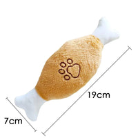 HKM-225235 Durable Animal-Shaped Chew Toy for Dogs - Squeaky Plush Training Accessory