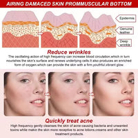 HKM-472531 Portable High Frequency Facial Wand Machine with 4 Electrodes for Skin Rejuvenation and Acne Treatment
