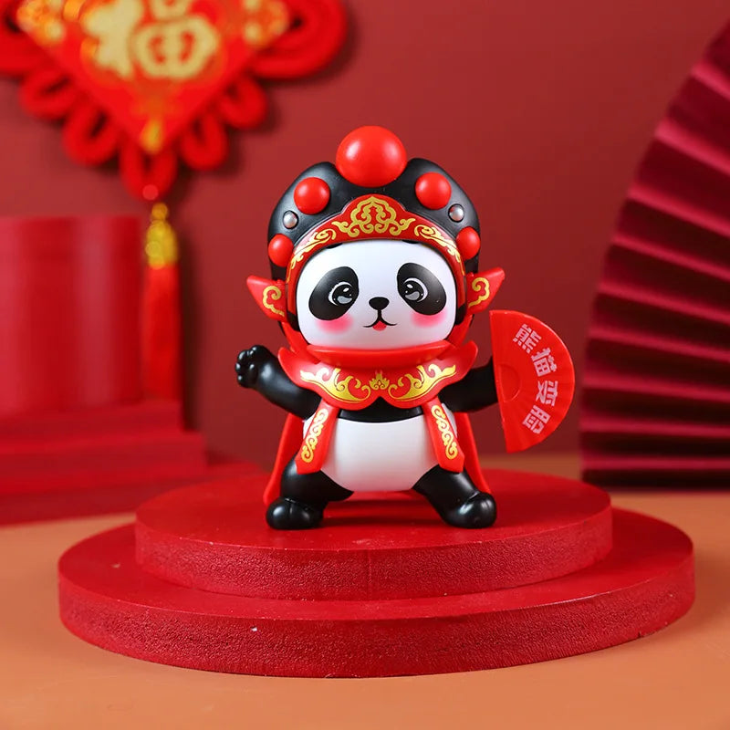 KTX-421459 Peking Opera Face-Changing Doll PVC Model Action Figure for Collectors and Play