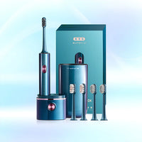HKM-159507 Rechargeable Ultrasonic Travel Electric Toothbrush with UV Sanitising Case