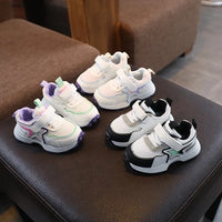 HKM-476051 High Quantity Breathable Kids Comfortable Non slip Walking Sports Casual Shoes Baby Sneakers