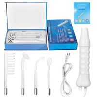 HKM-127891 Handheld High Frequency Electric Facial Wand for Skin Treatment and Beauty Care
