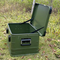Self-Driving Travel Necessary Aluminum Storage Box Factory Supplied Oversized Outdoor Camping Metal Storage Box