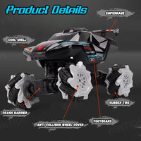 HKM-837779 Battery Operated 2.4GHz Off-Road RC Stunt Car for Kids with Lights and Music