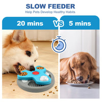 HKM-011667 Interactive Dog Puzzle Toy - Mentally Stimulating Treat Dispenser for Small, Medium, and Large Dogs