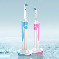 HKM-536915 Custom Shaped Type C Sonic Self-Cleaning Extra Soft Electric Toothbrush with Replacement Heads