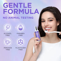 HKM-602451 V34 Purple Teeth Whitening Essence with Mint Flavor for Professional Results