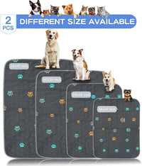 HKM-174355 Non-Slip Reusable Washable Dog Training Pee Pads - Absorbent Pet Mat for Easy Clean-Up