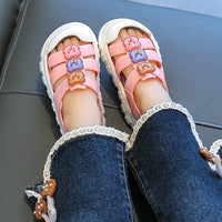 HKM-755155 Comfortable Design New Cute Kids' Sandals Summer Soft Sole Slippers Lightweight Fashion Flat Casual Sandals