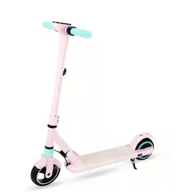 Long Range Electric Scooter pink Patinete Electrico for Kids with Lithium Battery